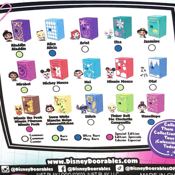 Disney Doorables Academy Locker Set - Ultra Rare - Mei Turning Red - Picture 11 of 12